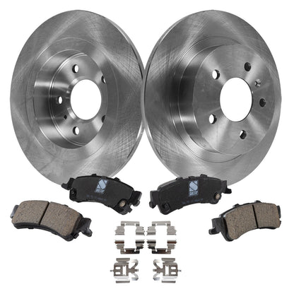 Rear Disc and Brake Pad Kit for Cadillac DTS 2006-2011