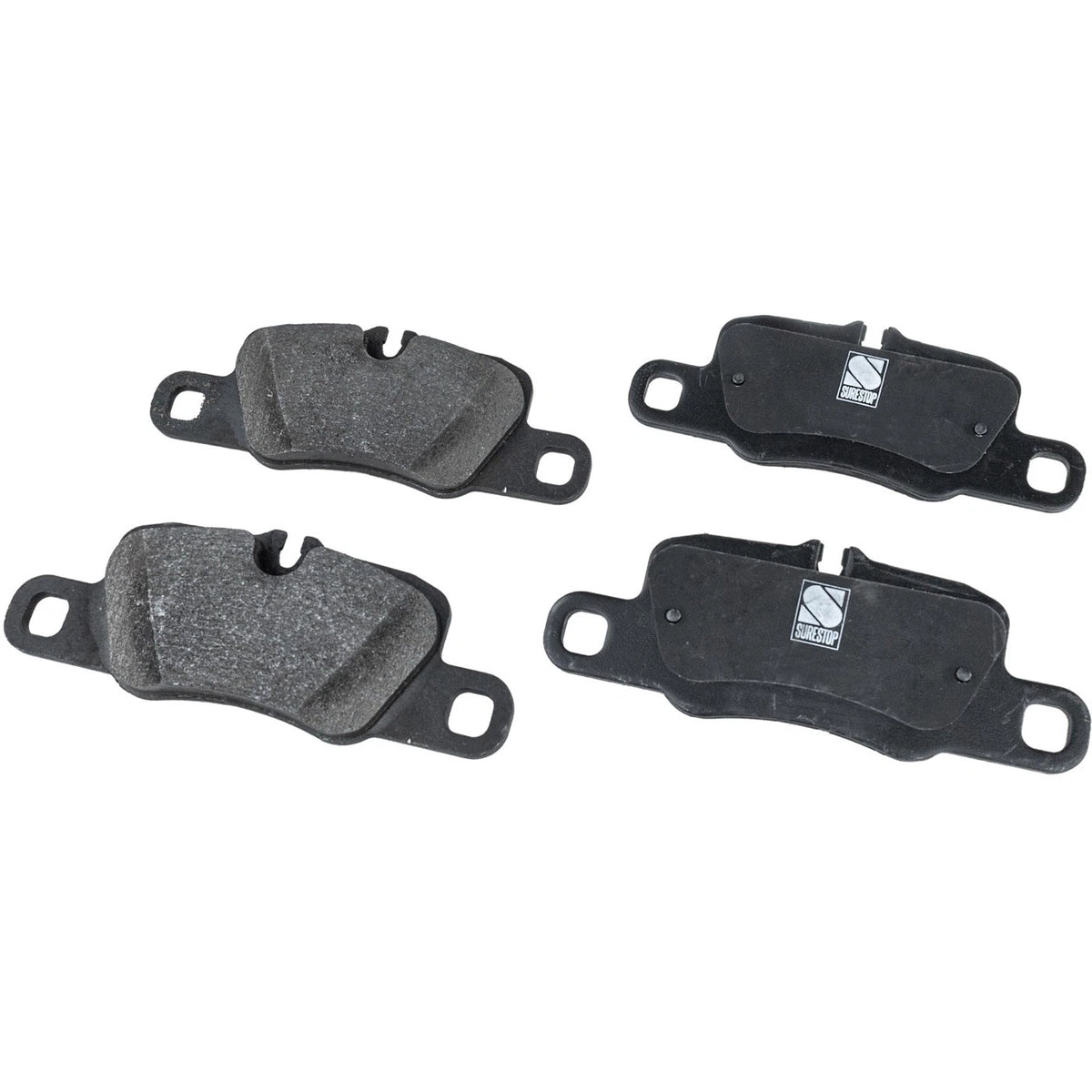 Rear NAO Brake Pad Set for Porsche Panamera (2010–2020) 390mm Front 330mm Disc