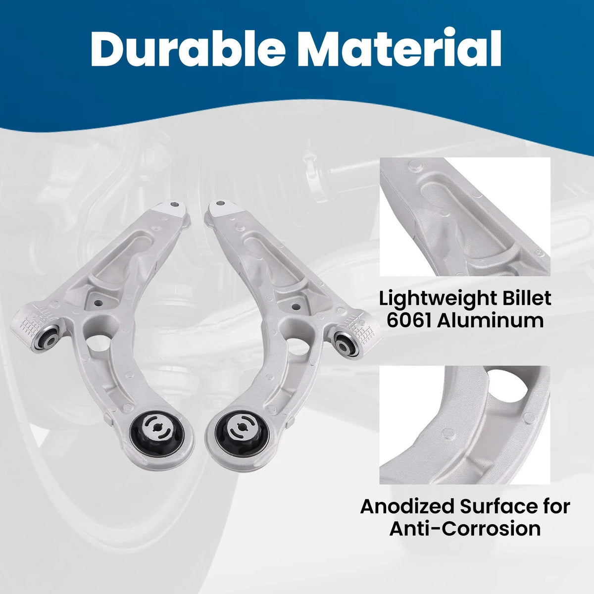 Front Control Arms with Ball Joint for Jeep Cherokee AWD (2014-2018)