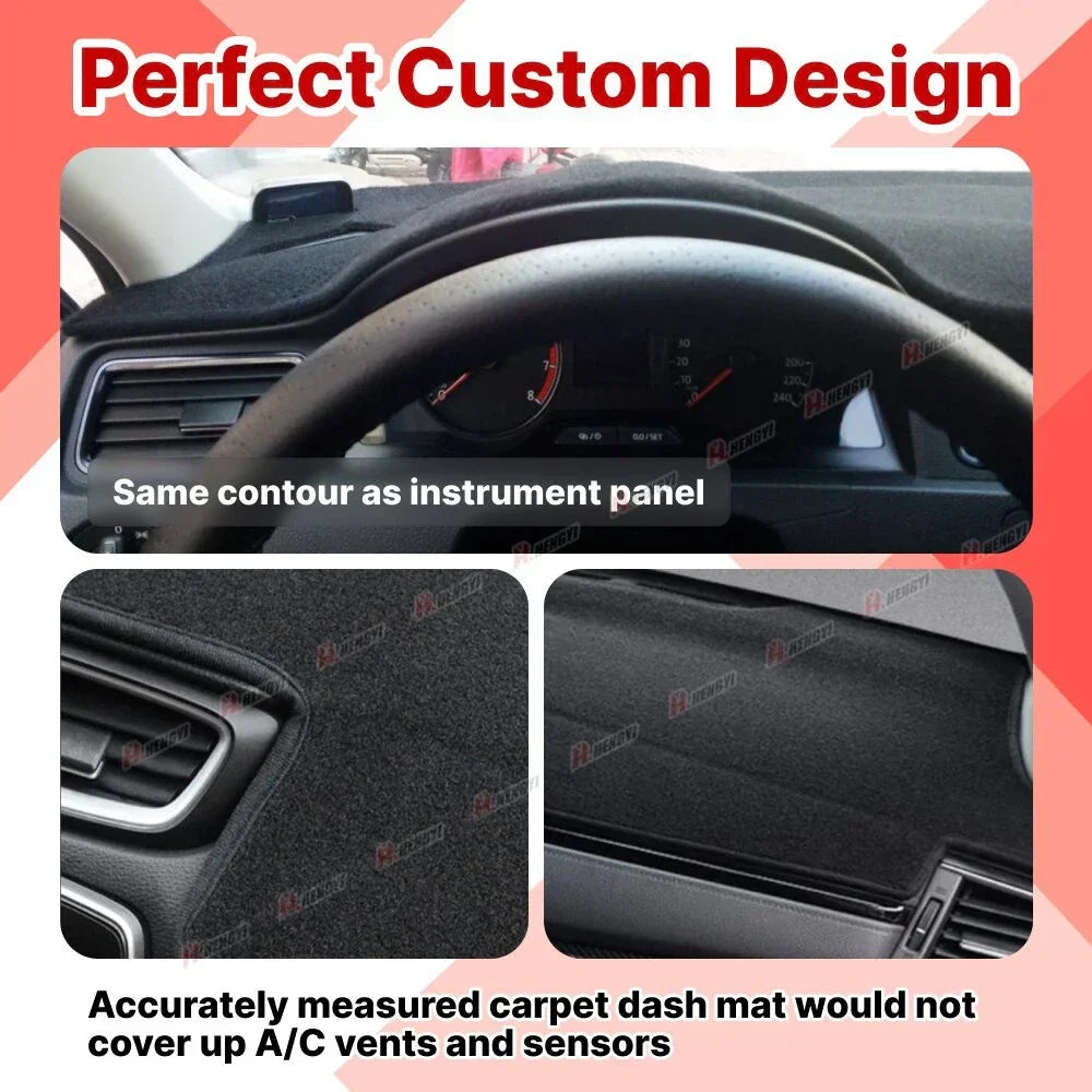 2015-2020 Nissan Navara D23 NP300 Non-Slip Dash Mat Cover