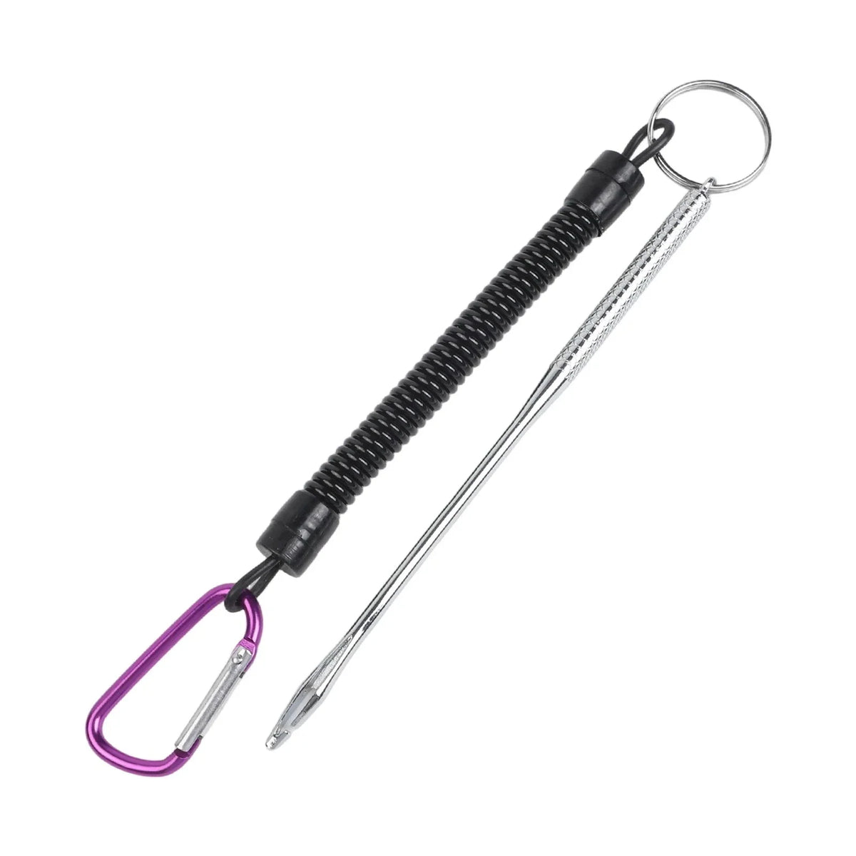 Stainless Steel Hook Remover Tool with Rope for Fishing Trips
