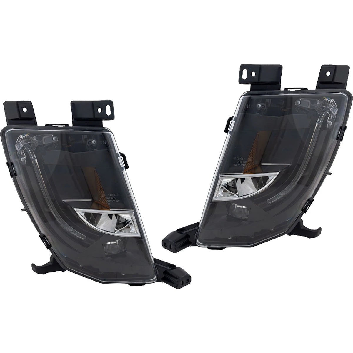 Fog Light Set for Tesla Model S (2012–2021) LED Assy, Front Driver & Passenger