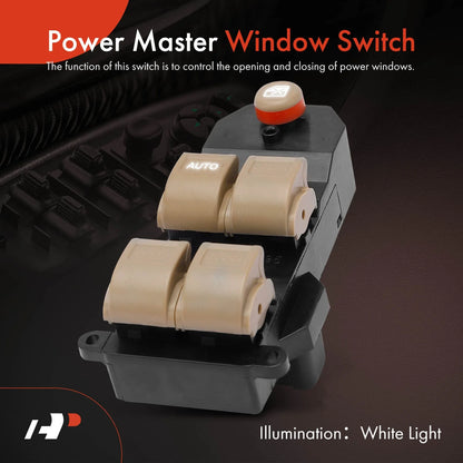Power Window Switch for Honda Civic Front Left (2001-2005)