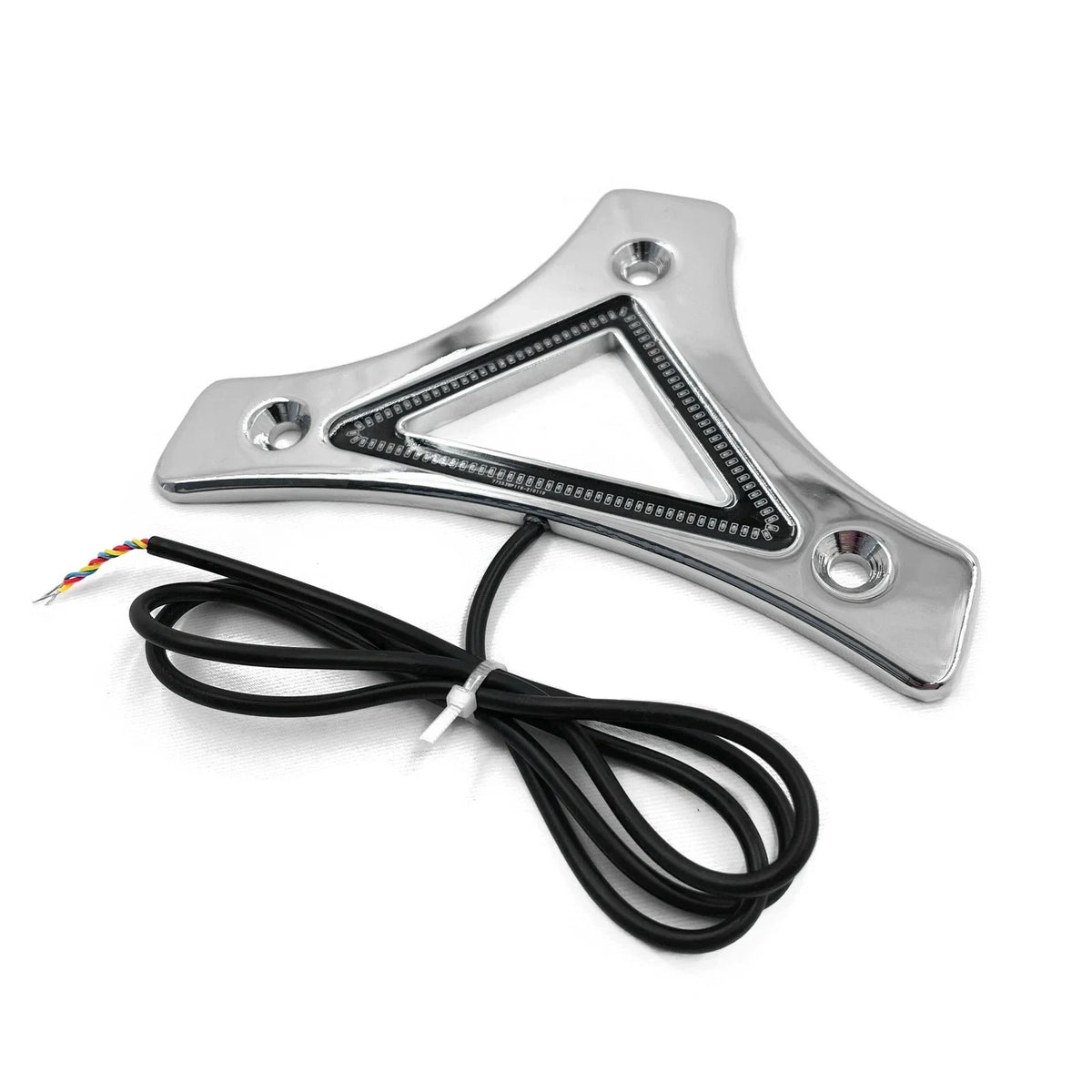 Backrest Pad Plate for Harley Touring FLHR FLHT Chrom 2009–2017