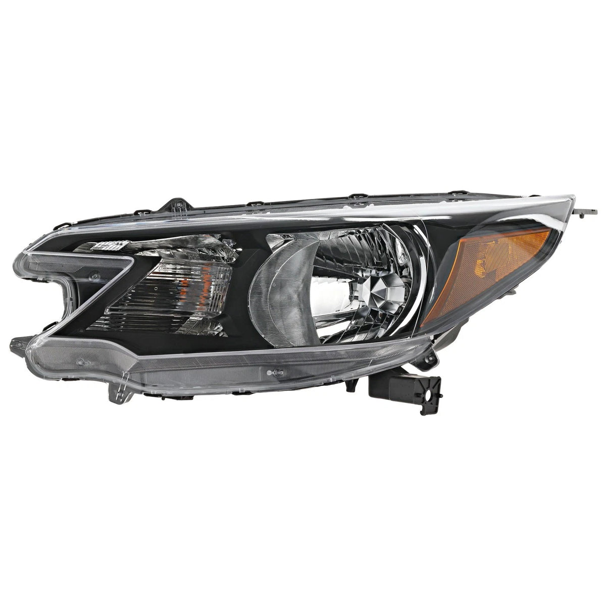 Driver Side Headlight for Honda CR-V (2012–2014) Halogen with Bulb