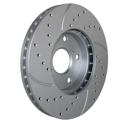 Front Brake Disc Coated and Drilled for Toyota Camry ES300 1997-2003