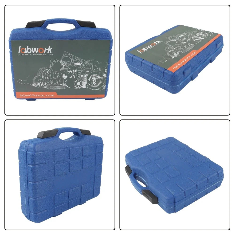 9Pc Socket Tool Set for Deep Impact on Metric Axle Hub Nut (29-38mm)