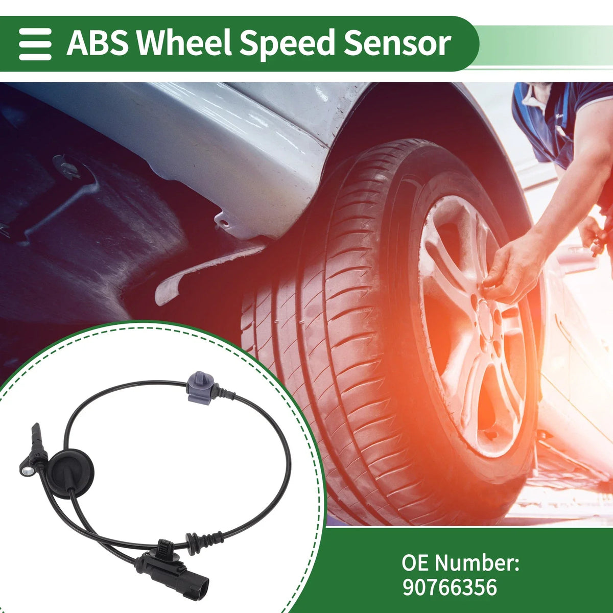 ABS Wheel Speed Sensor No. 90766356 for Buick Excelle XT (2008–2013)