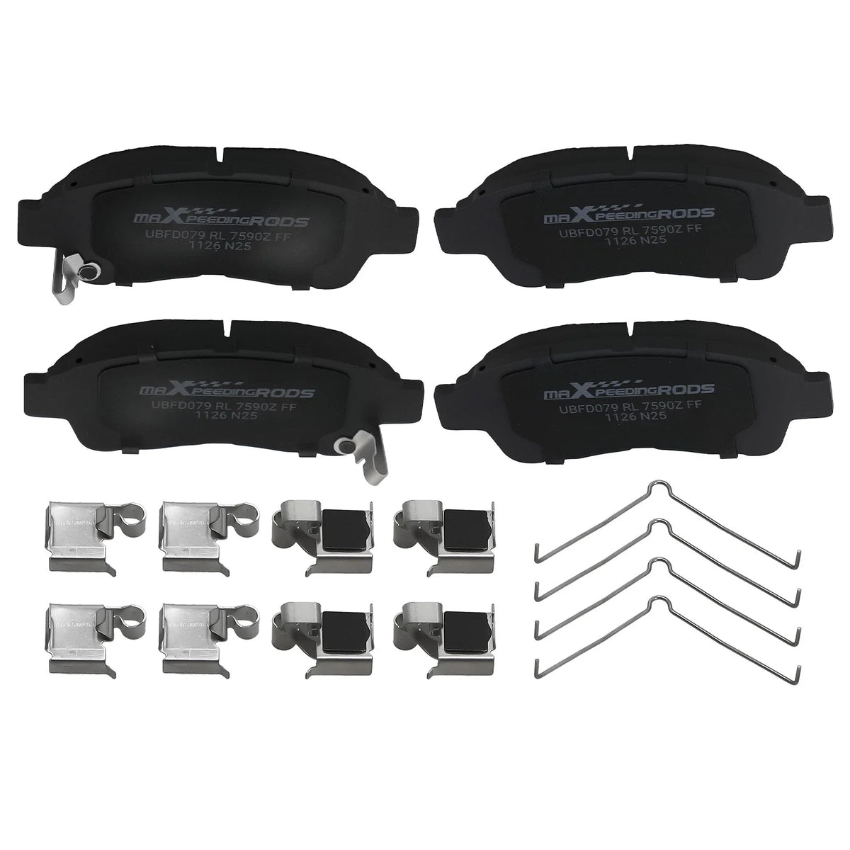 Front Ceramic Brake Pads Kit for Toyota Celica Corolla RAV4 Camry (1992–2001)