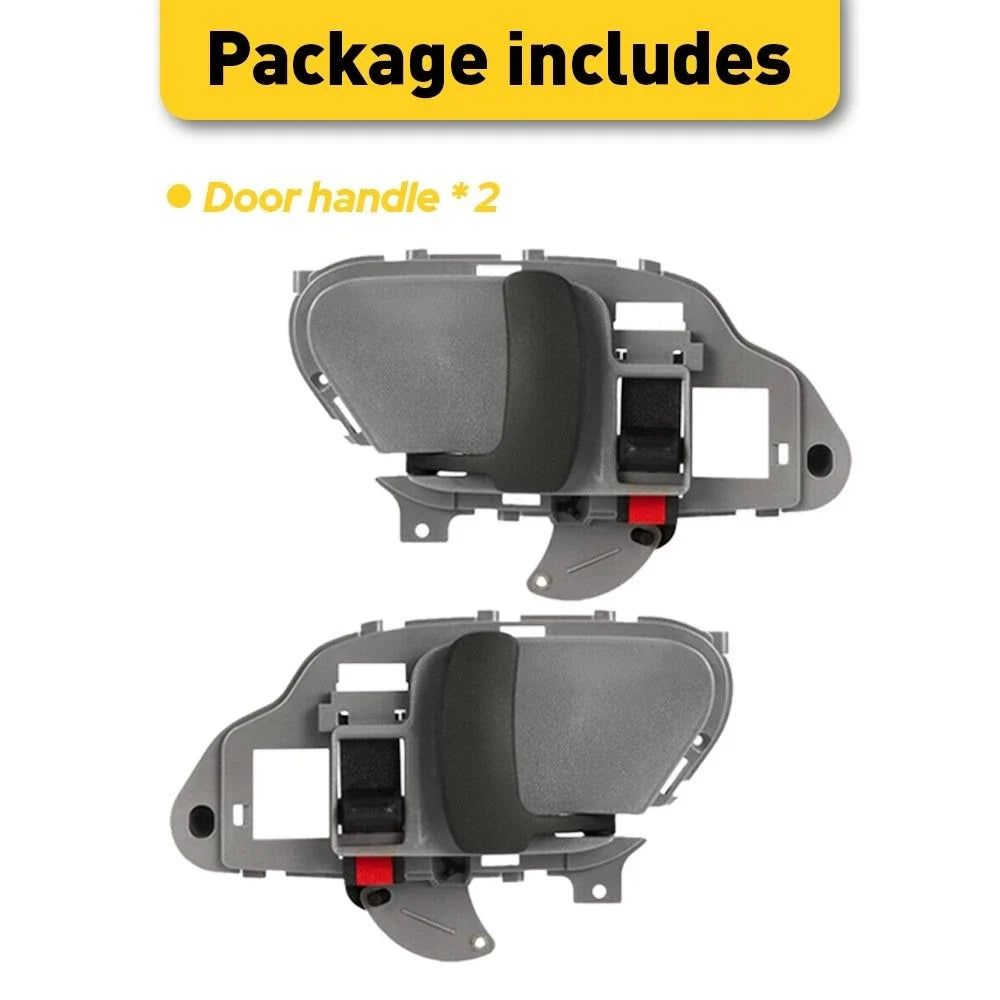 Gray Door Handle Set (2X) for Cadillac Escalade 1999-2000
