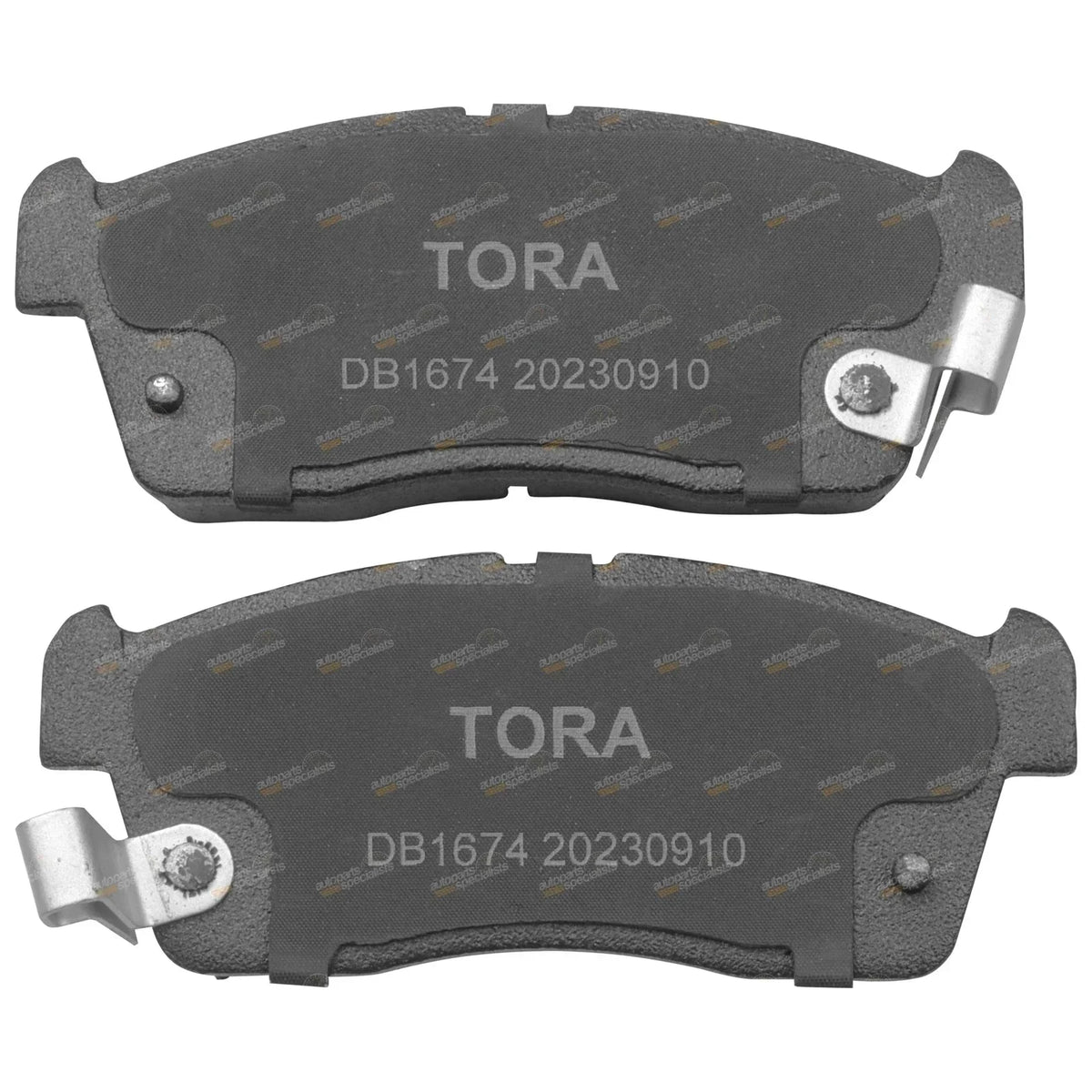 Set of Front Brake Pads for Suzuki Carry 1999 to 2005