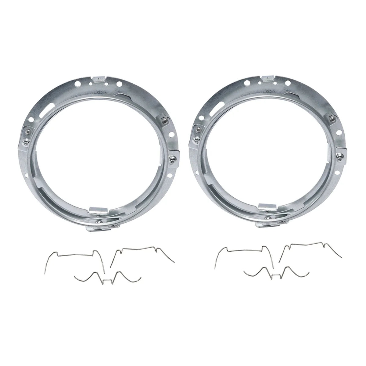 2X 7" Mounting Brackets for Harley Touring/Softail 1991-2013