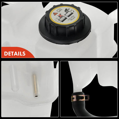 Coolant Expansion Tank with Cap Assembly for Ford Thunderbird 2002-2005