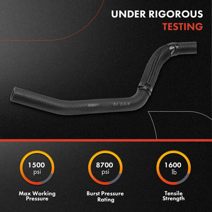 Reservoir Line Hose for Nissan NV1500 NV3500 Power Steering 2012-2016