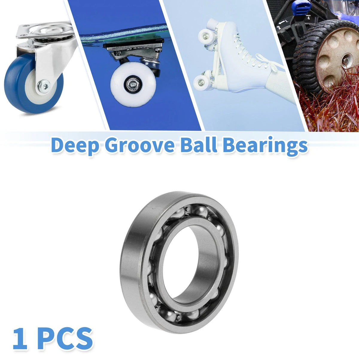 Deep Groove Ball Bearing 32x58x13mm for Various Applications (1 Pcs)