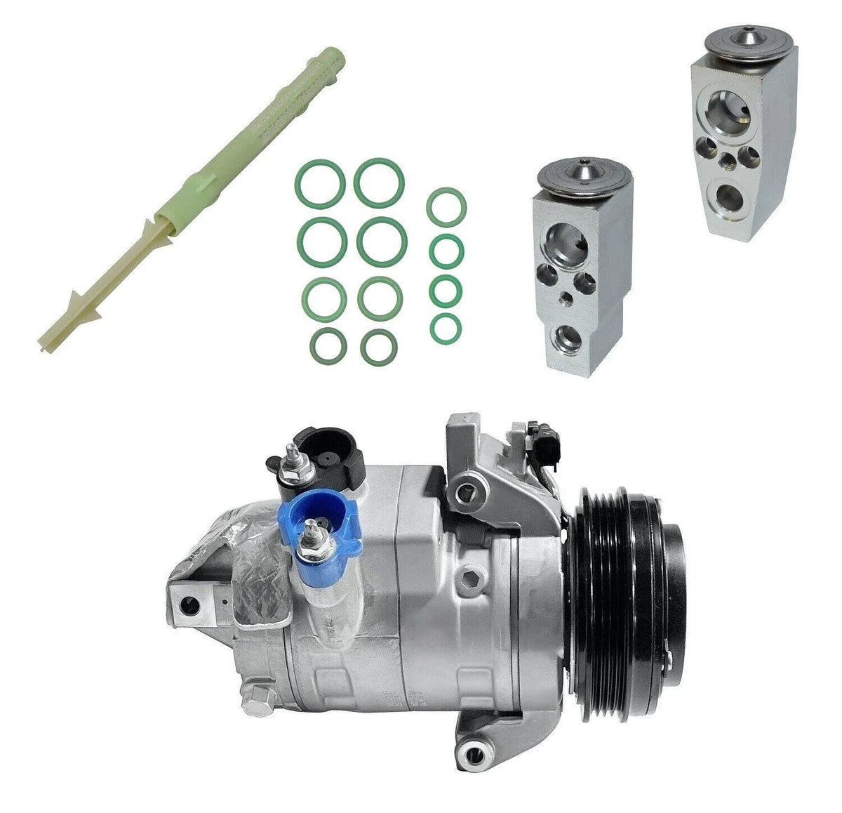 AC Compressor Kit Replacement for Lincoln Navigator 3.5L Turbo (2017–2019)