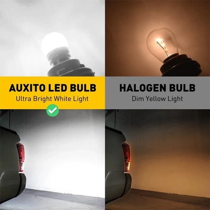 Backup Reverse Brake Light Bulbs 1157 BAY15D LED - Set of 2 (6000K)