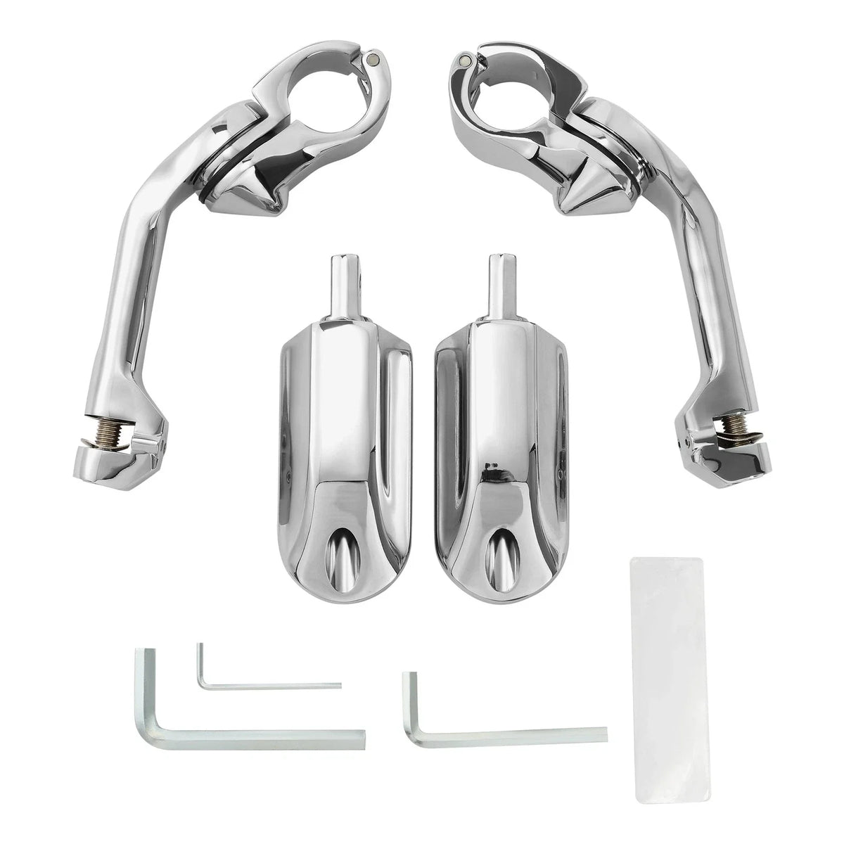 Highway Engine Guard Footpeg 1-1/4" Chrome for Harley Bikes