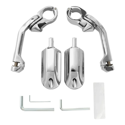 Highway Engine Guard Footpeg 1-1/4" Chrome for Harley Bikes