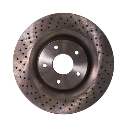 Cross-Drilled Disc Brake Rotor for 2005–2013 Corvette