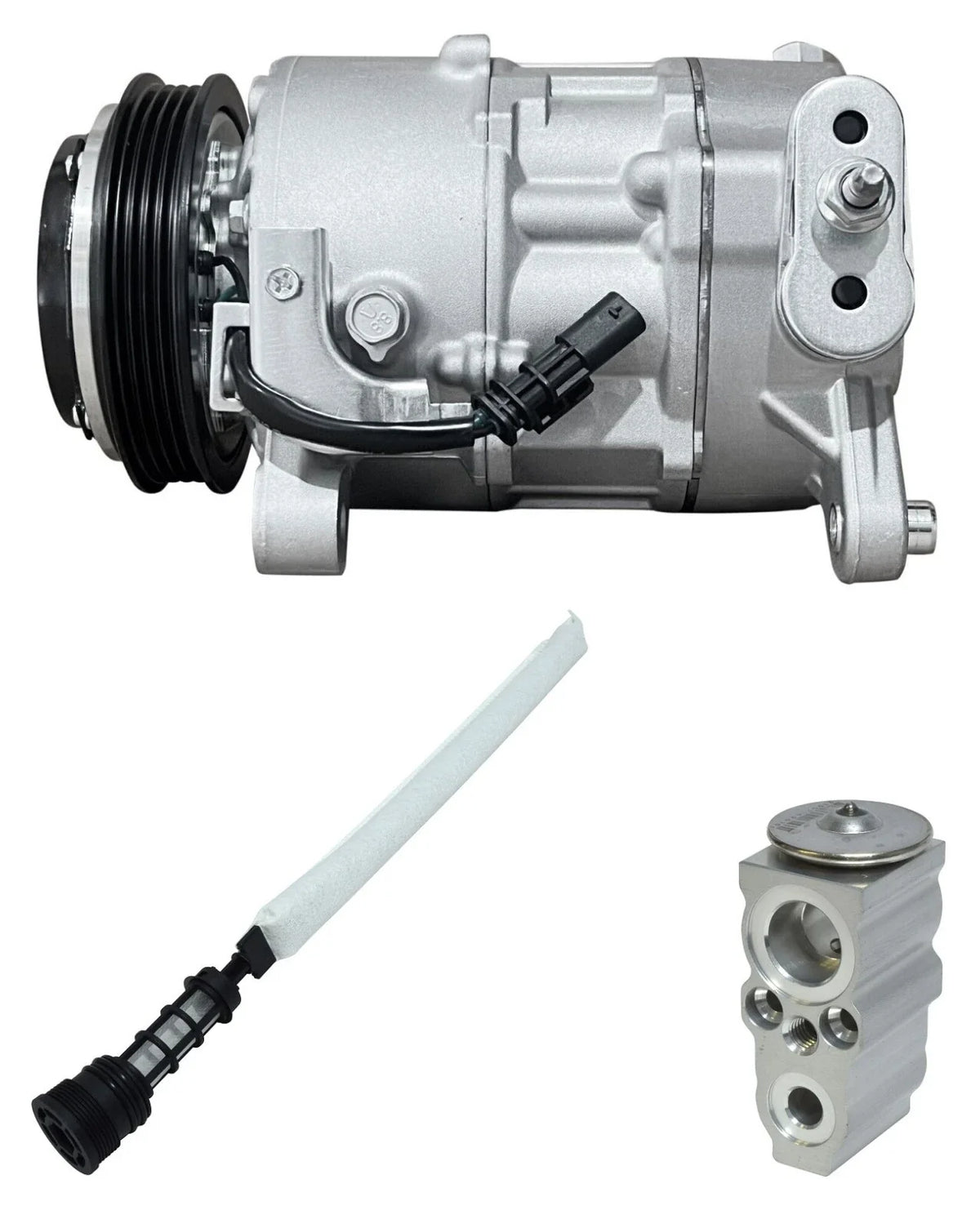 AC Compressor Kit Replacement for Chevrolet Silverado 1500 4.3L 5.3L (2020–2024)