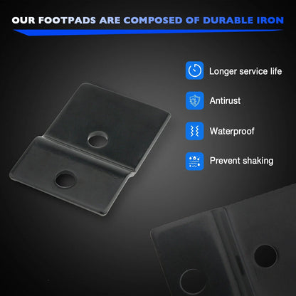 Electronic Stabilizer Jack Pad Adapters - 4X for JT Strong Arm