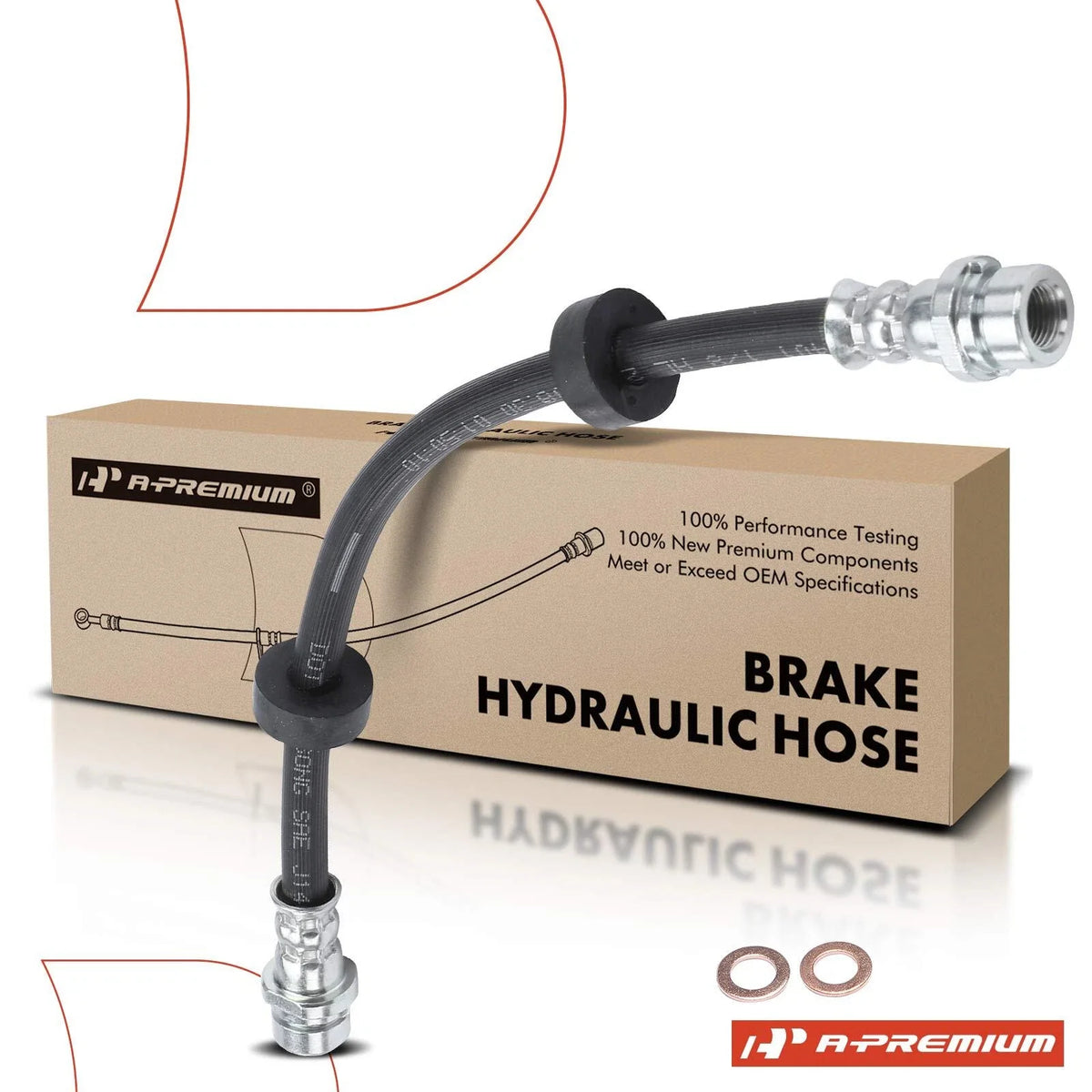 Rear Driver Brake Hydraulic Hose for Ford Escape Mazda Tribute (2001–2012)