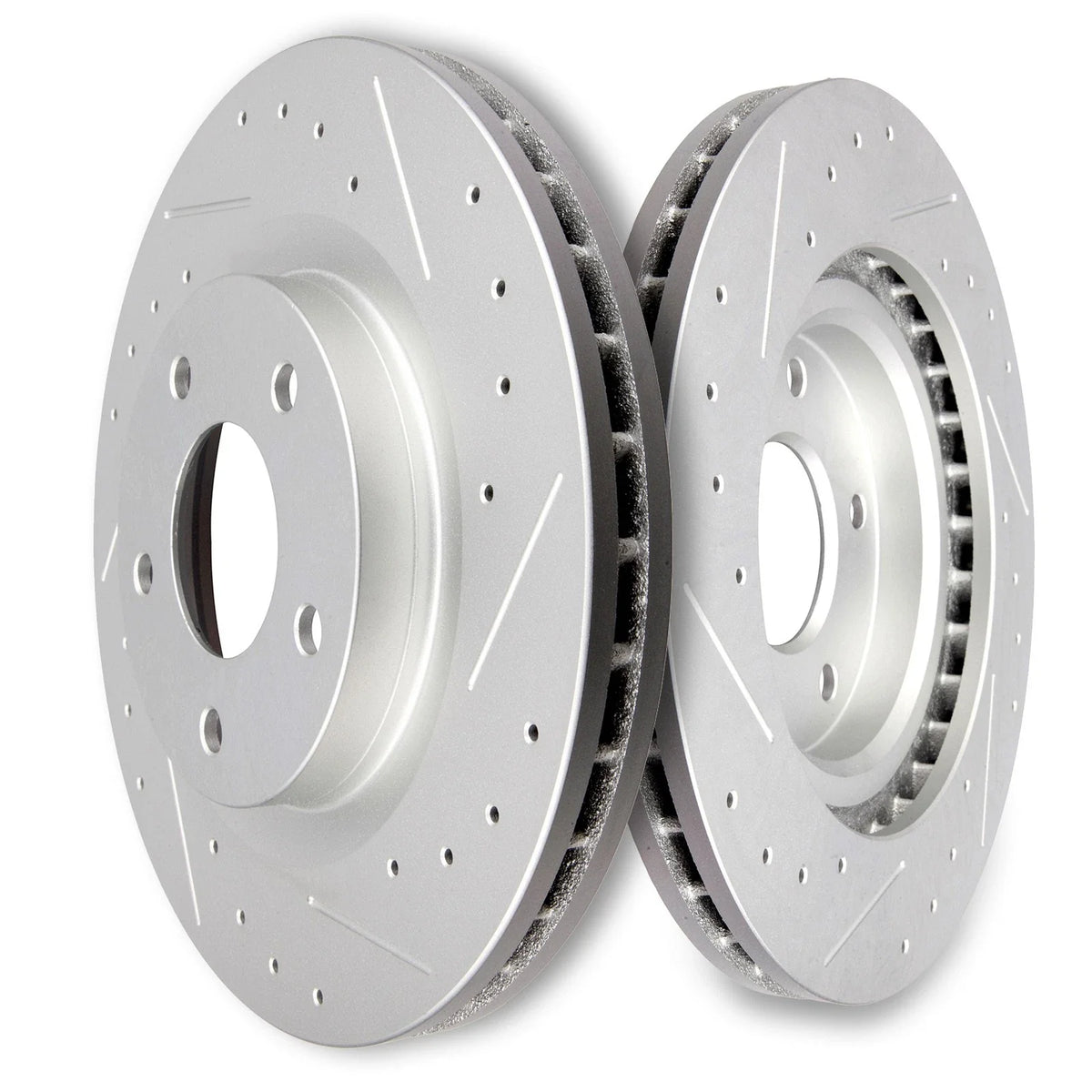 Front Drilled Brake Rotors for Caliber Compass Patriot Outlander Lancer