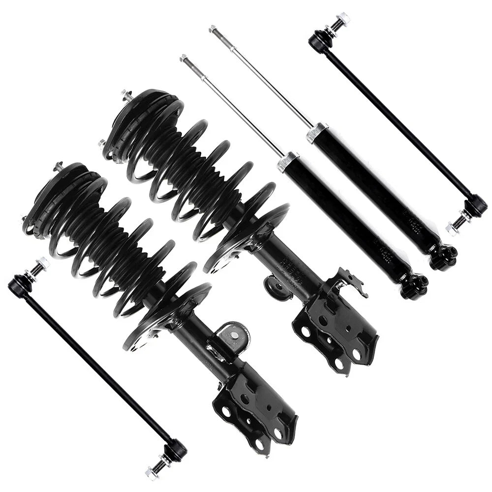 Front Struts Rear Shocks Sway Bars for Toyota Prius (2010–2015)