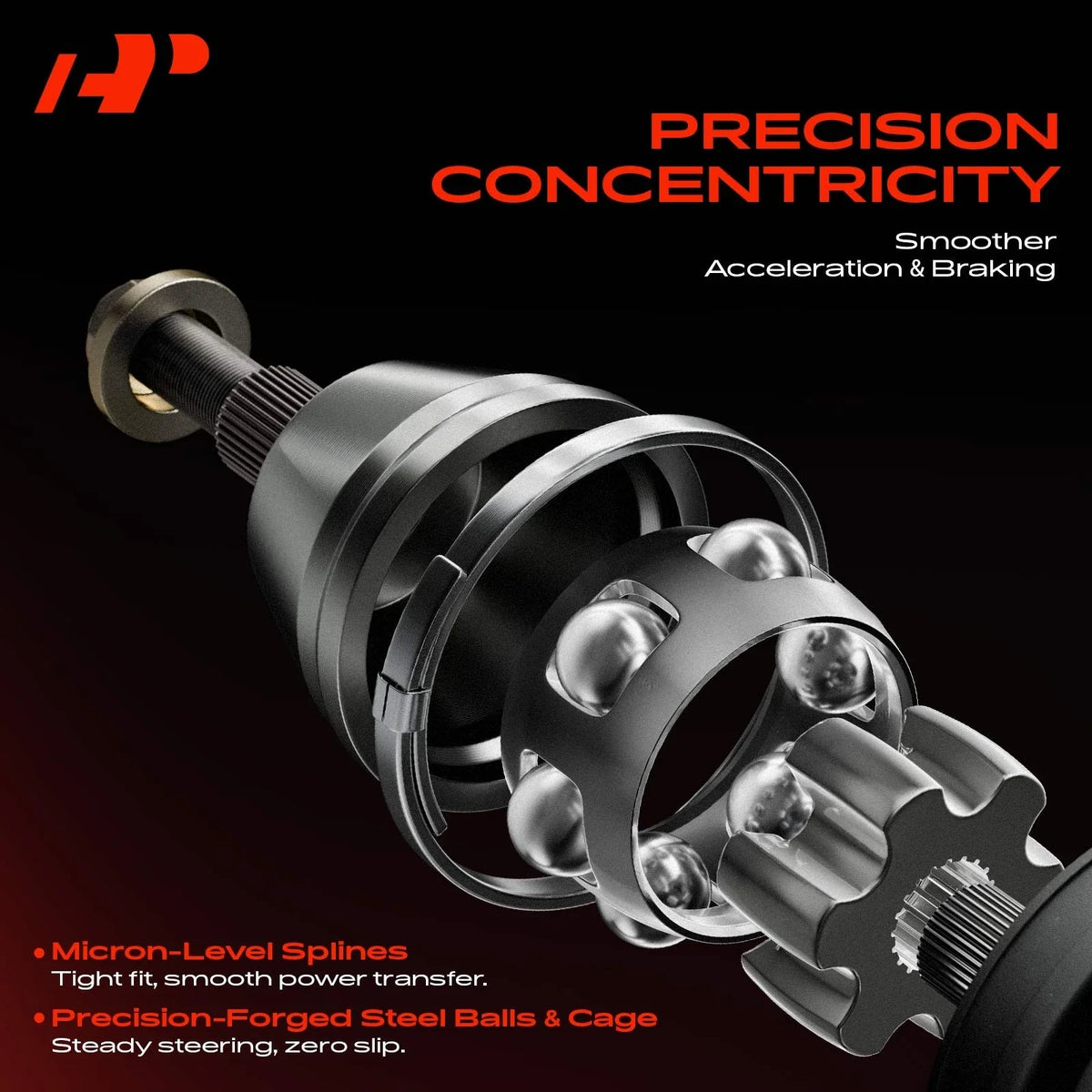 CV Axle Assembly Front Side - 2X for Nissan Altima (2019–2021)