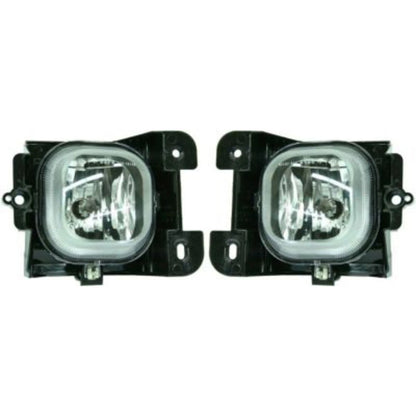 Fog Light Set for Ford Ranger (2004–2005) with Bulbs