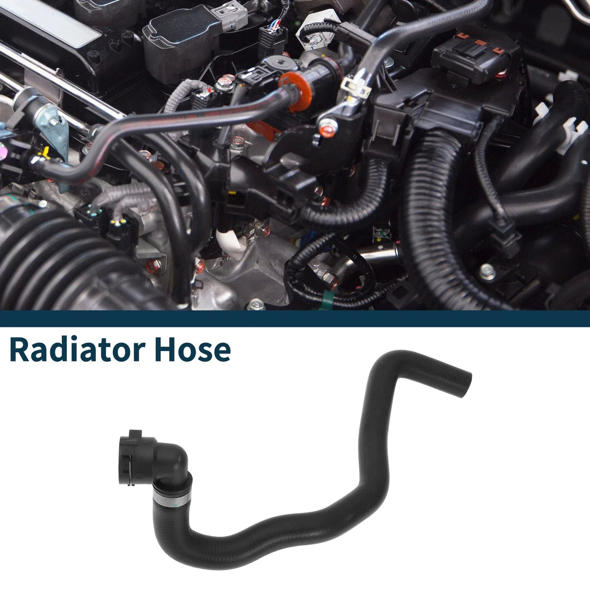 Radiator Hose Warm Air Inlet Pipe for Volkswagen Passat 2.8L (1998–2005) Rubber