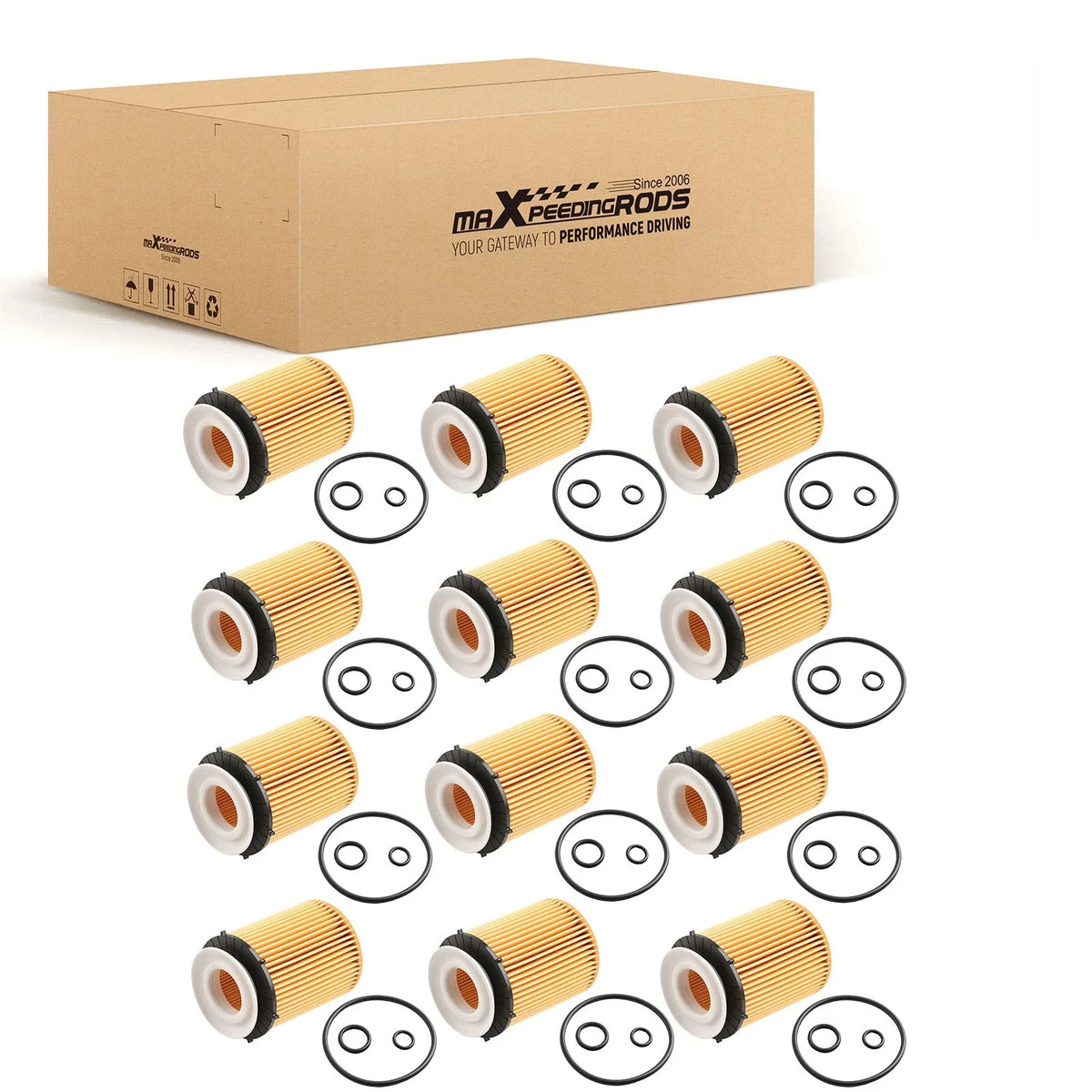 12x Engine Oil Filter for Mercedes-Benz GLB-Class (2020–2023)