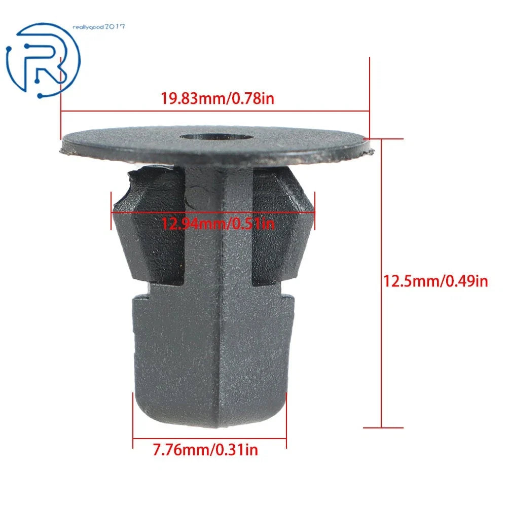 100pcs Fastener Clips for Toyota