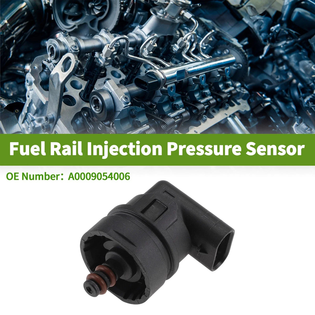 Fuel Injection Pressure Sensor A0009054006 for Mercedes-Benz C300 (2015–2025)