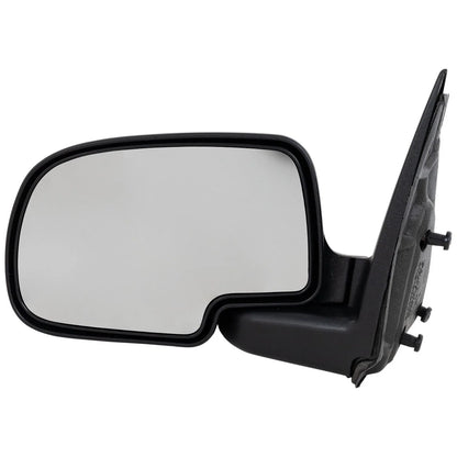Left Side Manual Glass Mirror for 2000-2006 Chevy Suburban 1500