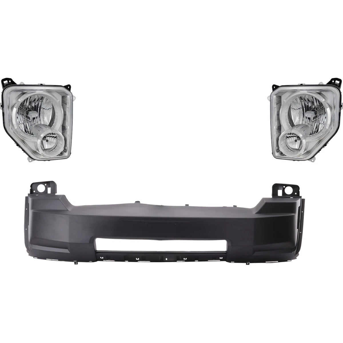 Headlight Set for Jeep Liberty (2008–2012) - Driver & Passenger Side