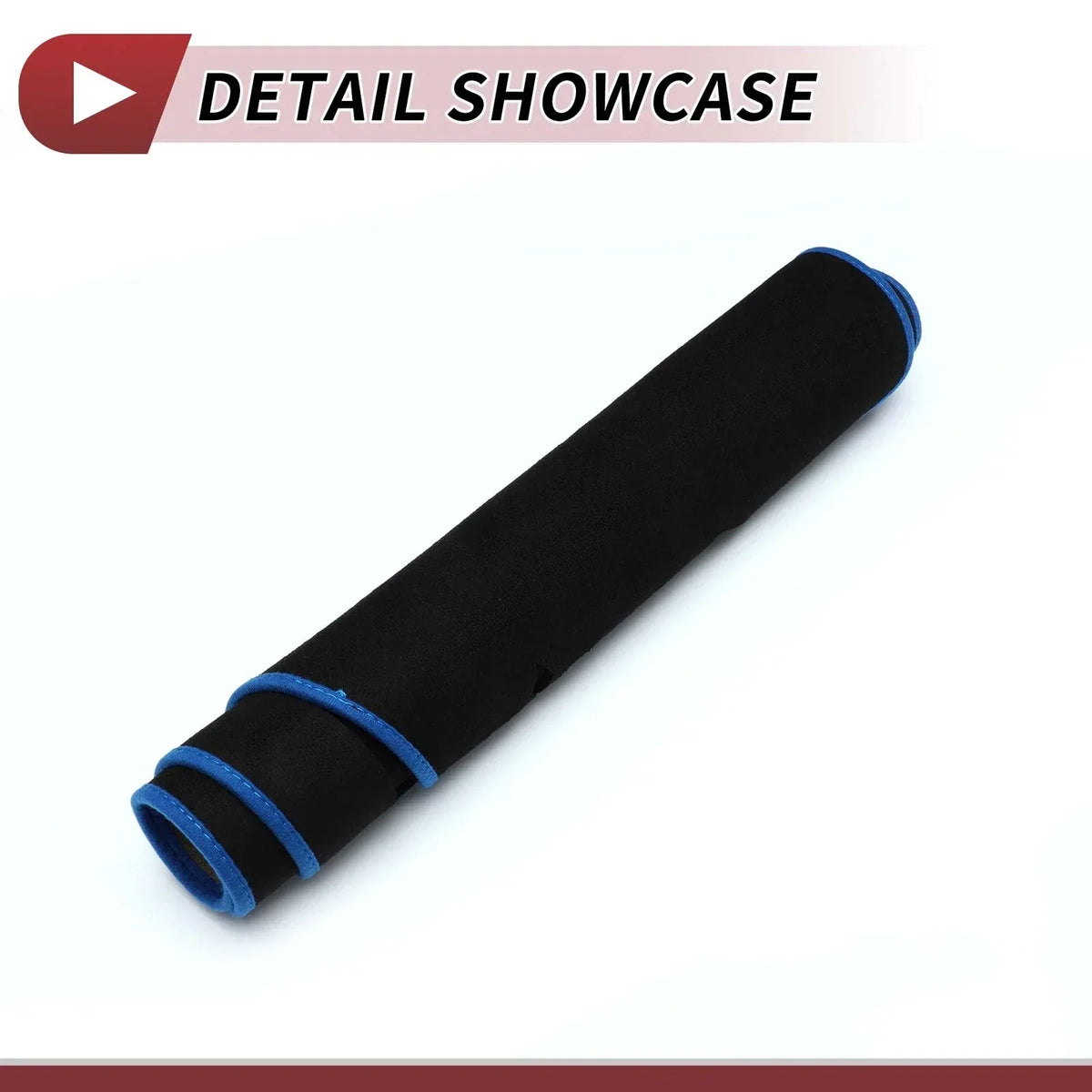 Black Blue Dashboard Cover Mat for Mercedes CLA 2013-2019
