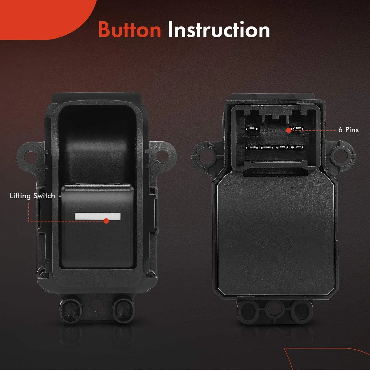 Rear Window Switch for Honda Accord (2003-2007)