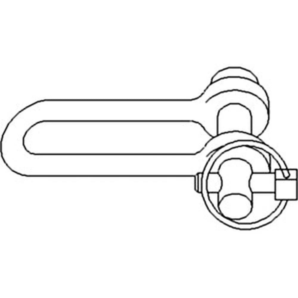 Stabilizer Clevis w/ Pin for Ford/New Holland 175 765 Tractors (81824446)