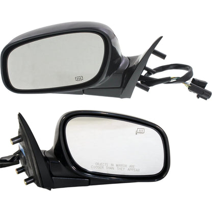 Power Mirror Set of 2 for Lincoln Town Car (2004–2008) - Memory, Paintable