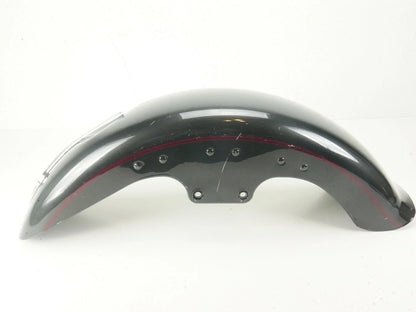 Black Front Fender for Harley Davidson Fatboy (1990–2017) - OEM