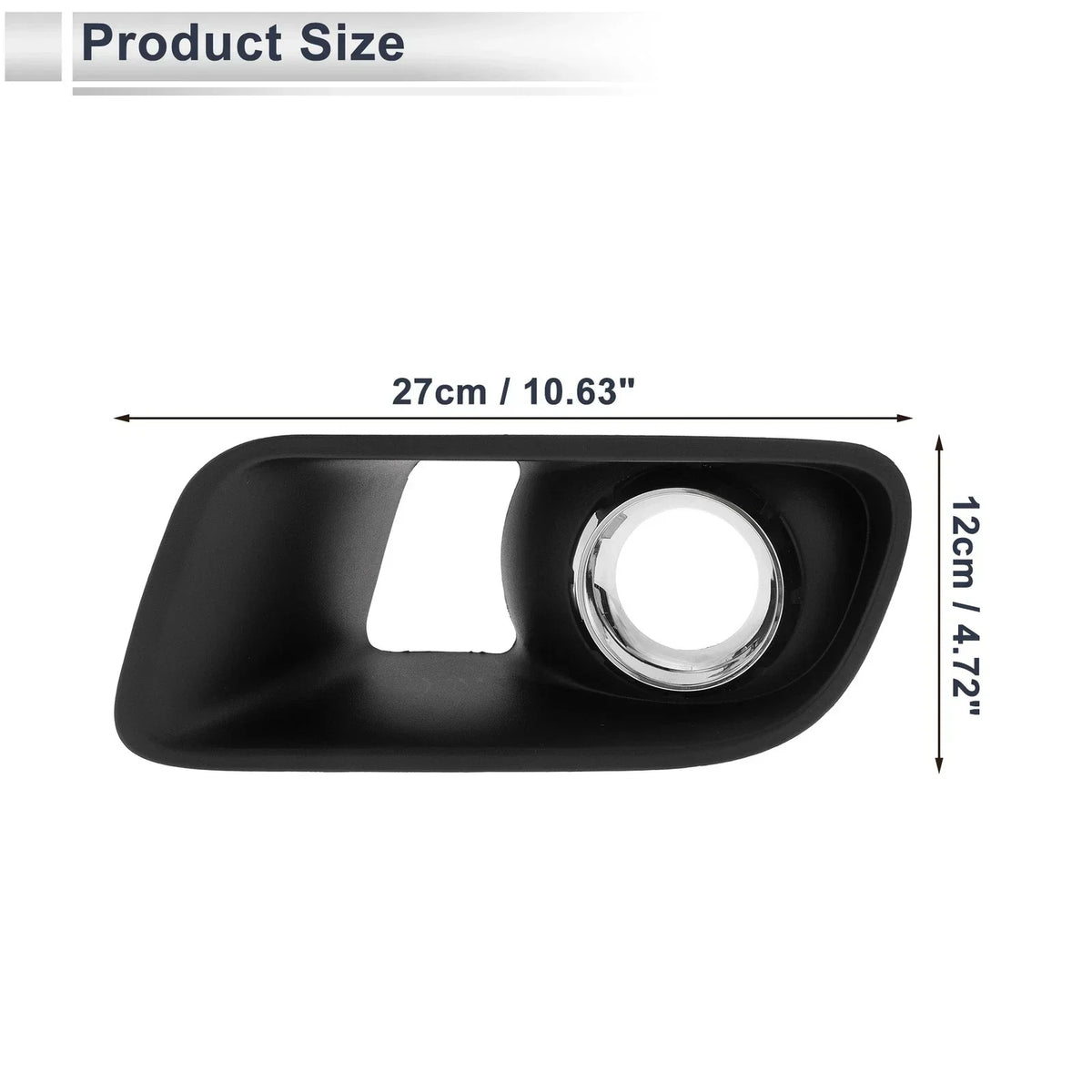 Fog Light Grille for Dodge Charger 2012-2014 (1 x)