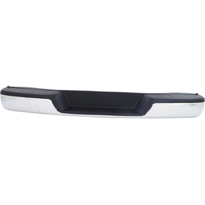 Step Bumper for Chevrolet Express 3500 (1996–2023) Rear with Pad/Brackets/End Caps