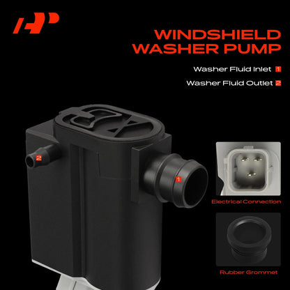 Rubber Grommet Windshield Washer Pump for Hyundai