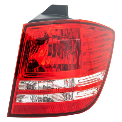 Tail Light Set for Dodge Journey (2010–2020) Left Right Outer Clear/Red Halogen