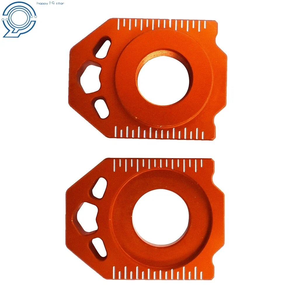 Rear Axle Spindle Chain Adjuster Blocks for KTM SX EXC XCW (2003–2023)