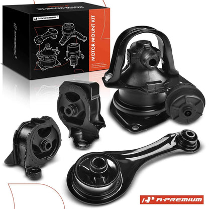 Set of 4 Engine Motor & Transmission Mounts for Honda Accord (1990–1993)