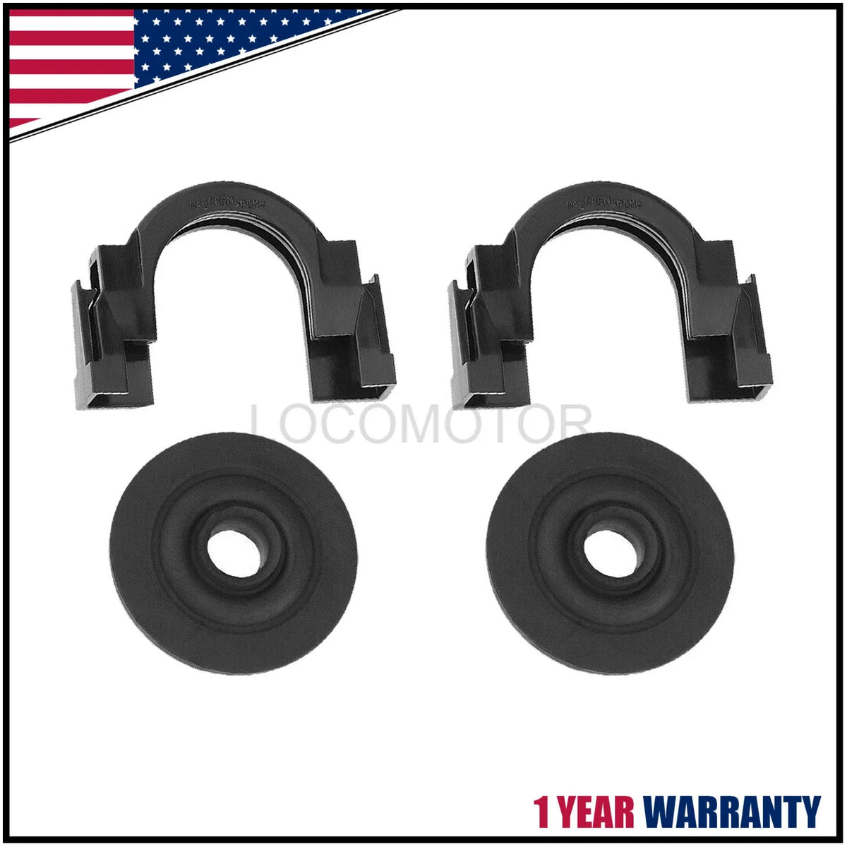 Upper Radiator Mount Bracket & Bushing for Quest Altima Maxima Sentra