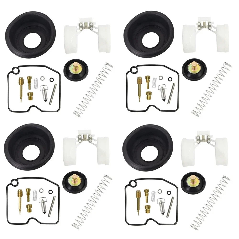 4X Carburetor Diaphragm Kit for Kawasaki Vulcan VN800 (1995-2006)